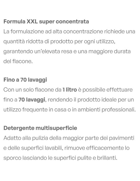 Deo Due Pavimenti Liquigel Detergente - Xxl 70 Lavaggi 1l - Floreale